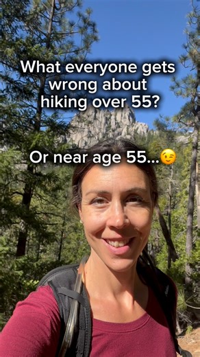 1.3K views · 15 reactions | What everyone gets wrong about hiking after 55? That it has to be slow, scary, or complicated. Nope. The truth is, when you know what to expect—miles, elevation, trail conditions—you can step onto almost any trail with confidence. It’s not about being younger or faster. It’s about being informed, prepared, and empowered so you can enjoy the outdoors fully and on your own terms. | Hike55Up | Facebook