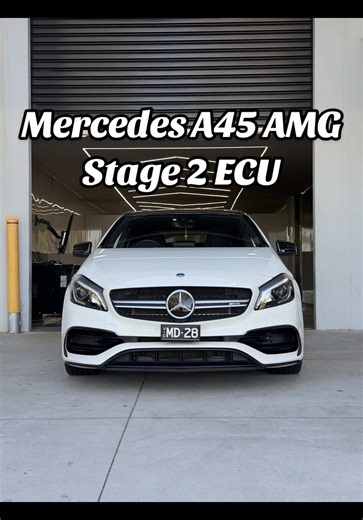 2018 Mercedes A45 AMG Stage 2 ECU Upgrade Results