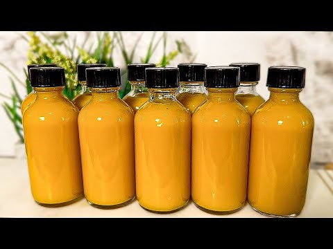 Ginger Turmeric immune boosting, anti inflammatory wellness shots (in a blender)
