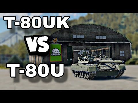 T-80UK VS T-80U Tank Comparison & INSANE Battle - War Thunder Mobile
