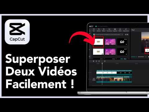 Superposer deux vidéos sur CapCut PC (PIP effet overlay)