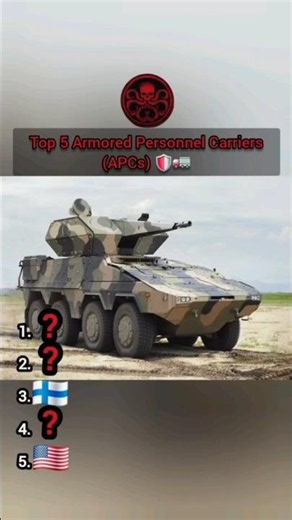 Top 5 Armored Personnel Carriers (APCs) 🛡️🚛
