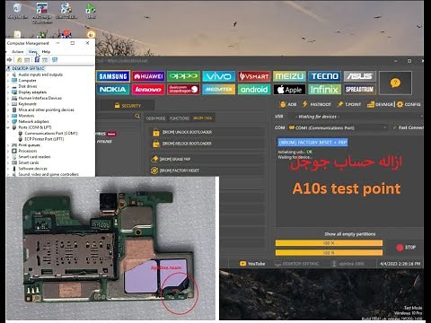 a10s a107f frp test point Unlock Tool