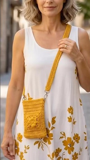 TRICK to make your crochet BAG look like this