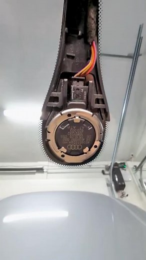 Rearview mirror won't stay on? Simple fix for a loose mirror that falls off #audi