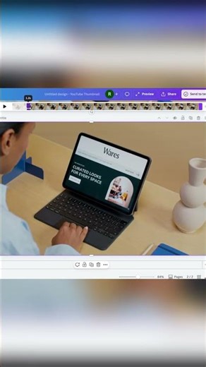 Easy Zoom-In Video Transition in Canva (Step-by-Step Guide) #CanvaDesign #VideoTransitions