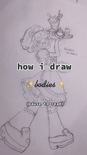 Tutorial on Drawing Body Poses Using Reference Figures