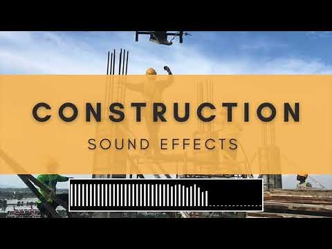 Construction Sound Effects (Drills, Saws, Hammers, Excavation) 25 SFX Free Download