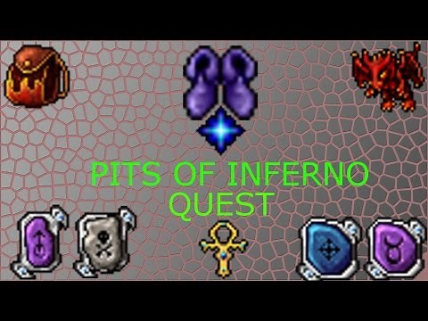 Tibia - Pits of Inferno Quest (Service)