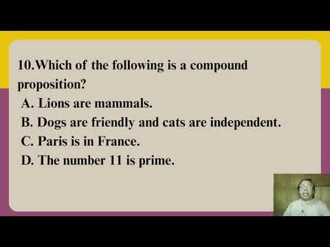 Understanding Simple and Compound Propositions in Logic| GEN MATH Q4 NA LXVI P3 |SMILE ROAD
