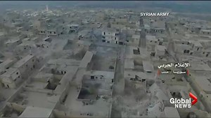 Syrian forces video shows devastation of 5-year battle in Aleppo