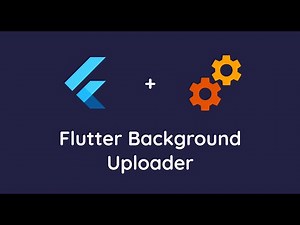 Flutter | Media Background Uploader | Random Video
