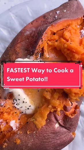 Quick and Easy Microwave Sweet Potato Recipe