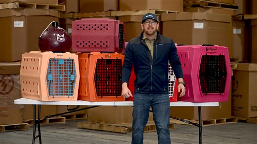 Okay, okay—you’ve been "dogging" us about all the red-based kennels (and we even tossed in orange)… so here they are 🔥 Fire Engine Red - February 2nd. | Ruff Land Performance Kennels