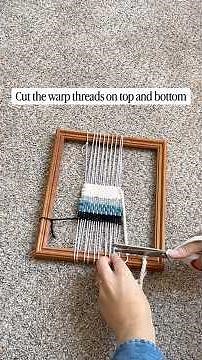 PART TWO: weaving on a frame loom