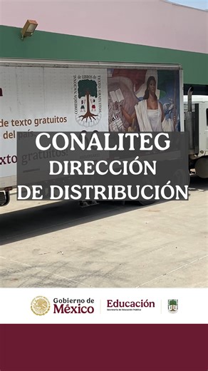 ¿Sabes cómo llegan los libros de texto a las escuelas? Detrás de cada Libro de Texto Gratuito hay un gran trabajo de distribución. La CONALITEG hace posible que lleguen a miles de escuelas en todo el país. 🚛📚 | Conaliteg SEP