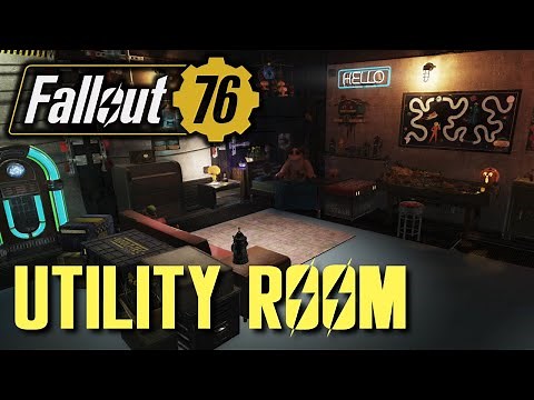 Fallout 76 - Vault Utility Room (Fully Decorated)