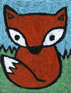 How to Draw a Simple Fox: Easy Step-by-Step Art Lesson for Kids