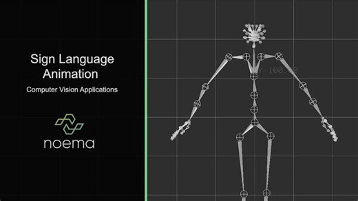 Sign Language Animation | Noema Computer Vision | noema