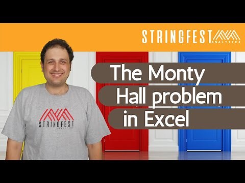 The Monty Hall problem visualized in Excel