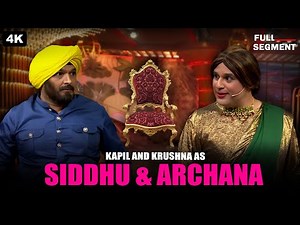 Kapil And Krushna As Siddhu And Archana | Kapil Sharma Show | Comedy Clips | 2025
