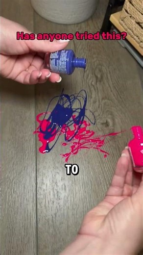 No Nail Polish Remover? Try This!😳✨(@Contactevs_family_hack)