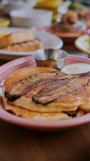 Animales Barbeque Co. on Instagram: "bbq brunch starts Sunday. It’s really GD good. Even the parfait is an absolute banger. And we found out if you stack things on hash browns it’s called a stacker, so we’re leaning into that with smoked and grilled beef ribs and horsey sauce. And Amber made donuts. Adam (comment if you found adam) and Dan made smoked bloody Mary’s. There’s bubbles on tap (there's always bubbles on tap tbf). And we’re putting pork belly inside pancakes like it’s 2013 at TBF agai