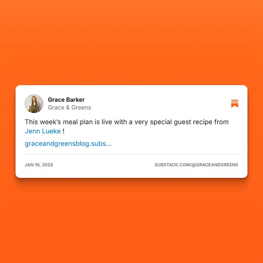 Grace Barker (@graceandgreens)