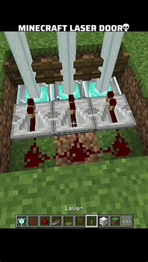Minecraft Laser Door 💀