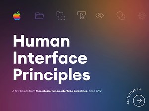 Macintosh Human Interface Principles (1992)