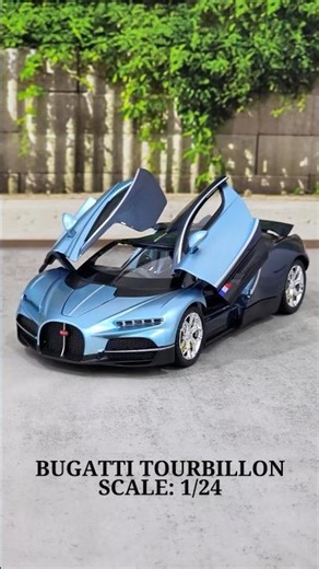 Bugatti Tourbillon Blue 1:24 Diecast 💙 Hypercar Masterpiece!