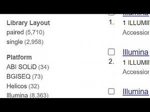 How to Access Stored Sequence Files from NCBI’S SRA