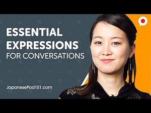Learn Essential Expressions for Conversations in Japanese | Can Do #9