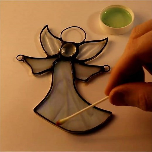 Creating a Stained Glass Angel Suncatcher by Mr.Hi!
