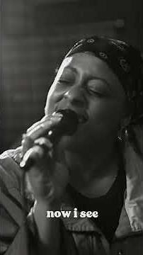 an amazing woman with an amazing voice singing “amazing grace” 🥹🤍 @thebriray