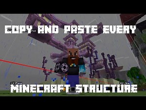How to Copy and Paste Every Structure in Minecraft - Tutorial - Bedrock 1.21.62