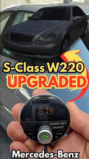 Your Mercedes W220 S-Class Bluetooth Upgrade!