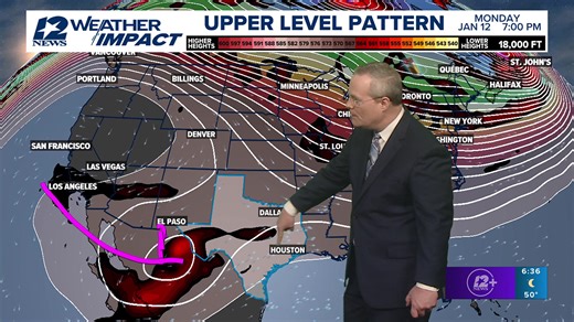 Streaming live on 12News 12News meteorologist Patrick Vaughn is in the Weather Impact Center to update you on Monday's weather in Southeast Texas. | 12NewsNow
