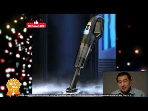 3256806605604102 12W Car Multipurpose Vacuum Powerful Suction Cordless Vacuum Cleaner P