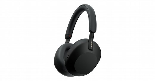 Sony Audífonos inalámbricos con noise cancelling WH-1000XM5