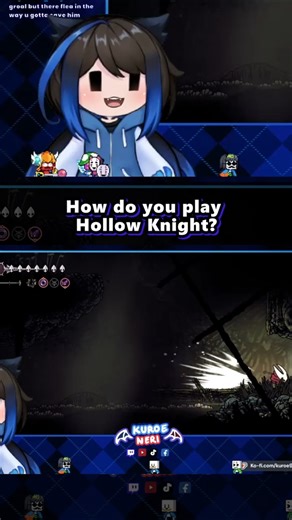How do you play Hollow Knight? #VTuber #VtuberEN