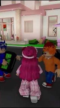 SPEEDY and MILO saved ROSE in ROBLOX!! #shorts #speedyymilo #miloyspeedy