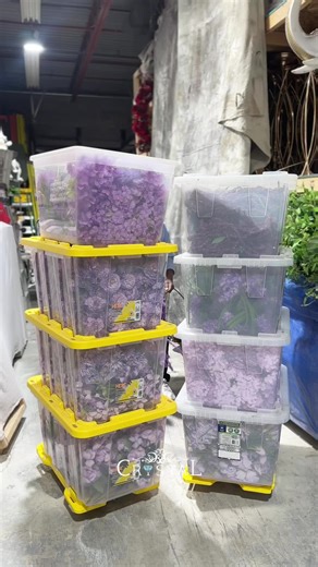 Purple Floral Wedding Decor Ideas from Crystal Event Decor