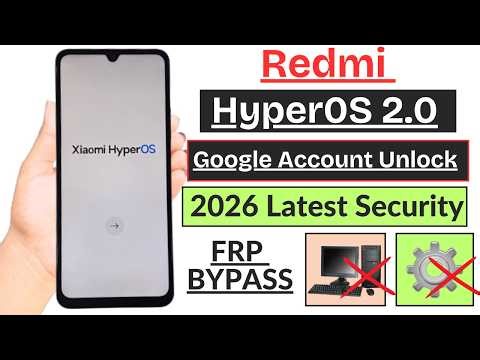Redmi 14c Frp Bypass Android 15✅ Redmi 14c Frp Unlock Without PC✅ Redmi 14c Hyperos 2.0 Lock Bypass✅