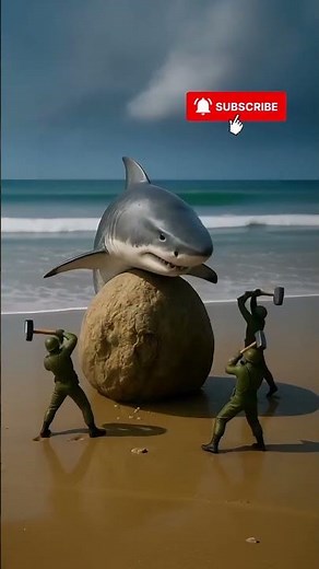 The Birth of Tralalero Tralala from the Ancient Stone! 🦈