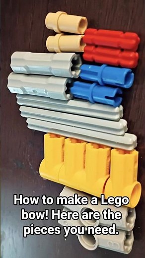 how to make Lego bow