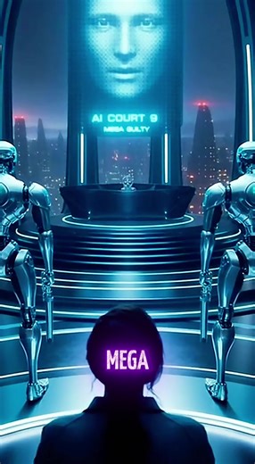 mega guilty? can’t be good. #dystopian #scifi #sentencing #aivideo #ai