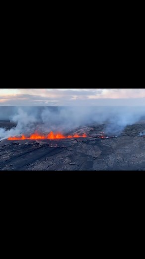 3.4K views · 13 reactions | @usgsvolcanoes captured the first helicopter overflight of Kīlauea’s new eruption site at 6 a.m. on June 3, 2024. Lava fountains and volcanic gases are visible. Kīlauea started erupting at 12:30 a.m. HST on June 3 in a remote area of Hawai’i Volcanoes National Park. It’s ongoing but poses no immediate threat. HVO is monitoring closely. | Hawaii's Best Travel | Facebook