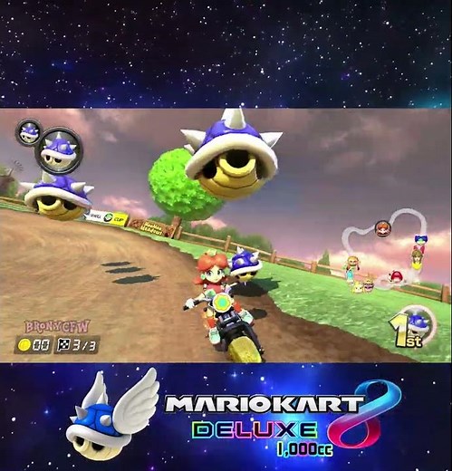 Can I Outrun Blue Shells in 1,000cc Mario Kart 8 Deluxe?