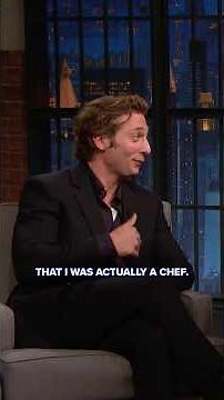 Jeremy Allen White on training with real chefs for his role in “The Bear” 🐻